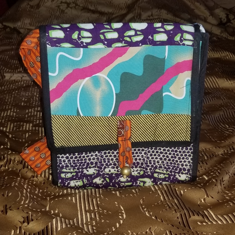 Wax African Print Cloth Crossbody Shoulder bag